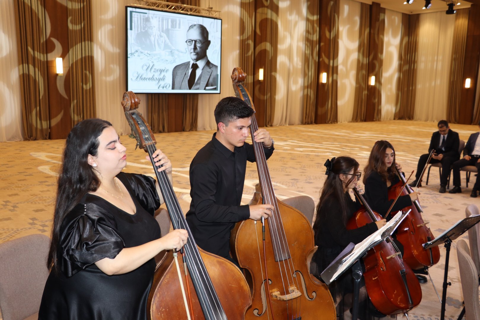 Xankəndidə Üzeyir Hacıbəylinin 140 illik yubileyinə həsr olunmuş möhtəşəm konsert keçirilib (FOTO)
