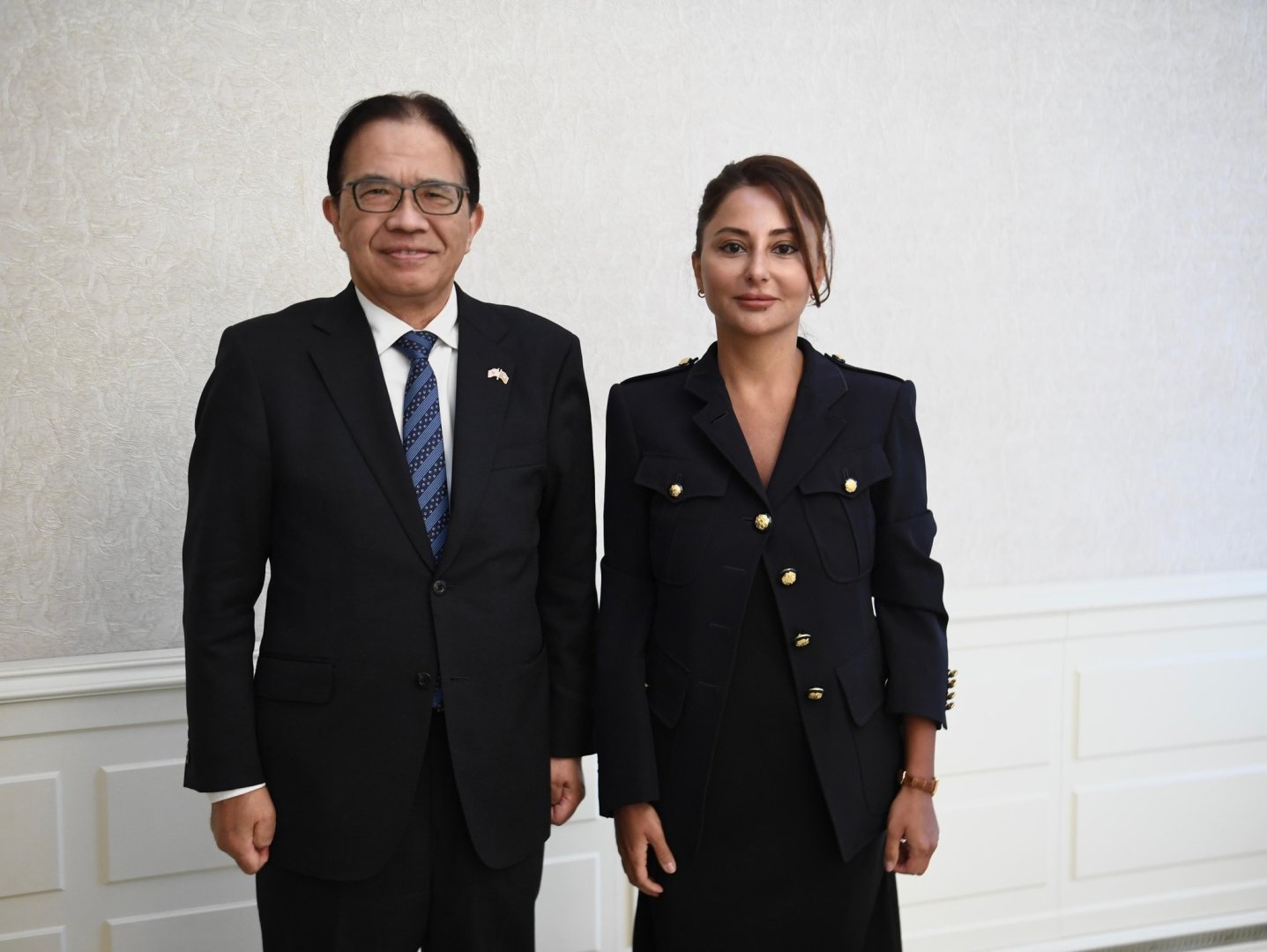 Əminə Ağazadə Yaponiyanın Azərbaycandakı fövqəladə və səlahiyyətli səfiri ilə görüşüb (FOTO)