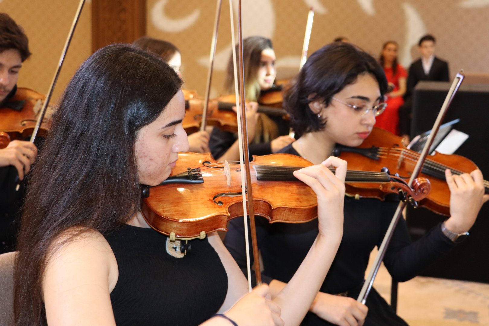 Xankəndidə Üzeyir Hacıbəylinin 140 illik yubileyinə həsr olunmuş möhtəşəm konsert keçirilib (FOTO)