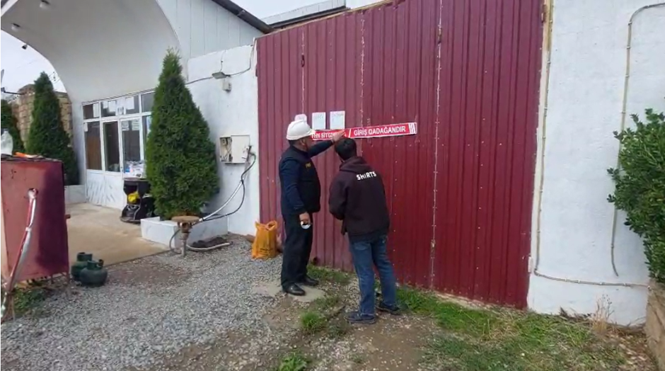 Gədəbəydə maye qazdoldurma məntəqəsinin istismarı dayandırılıb (FOTO/VİDEO)