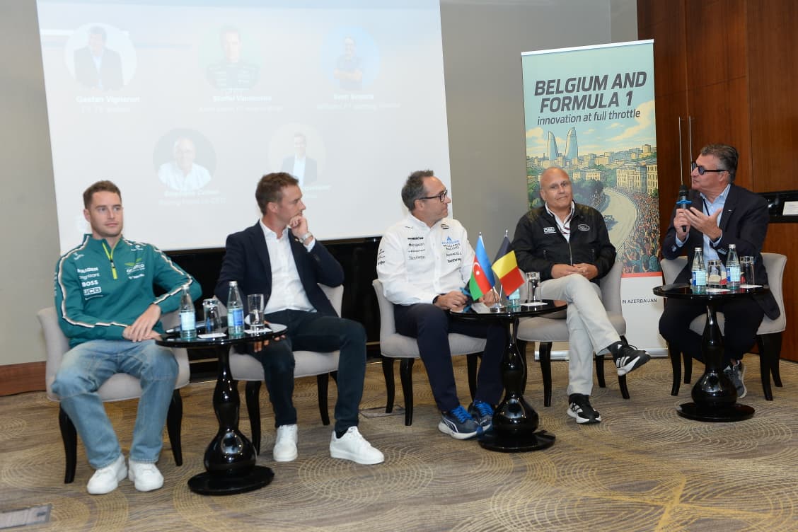 Bakıda Belçikanın Azərbaycandakı səfirliyinin təşkilatçılığı ilə Formula 1-lə bağlı tədbir keçirilib (FOTO)