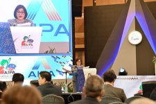 Sahibə Qafarova Malayziyada AİPA-nın 46-cı Baş Assambleyasında çıxış edib (FOTO)