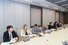 Ceyhun Bayramov AK-nın genişlənmə üzrə komissarı ilə görüşüb (FOTO)