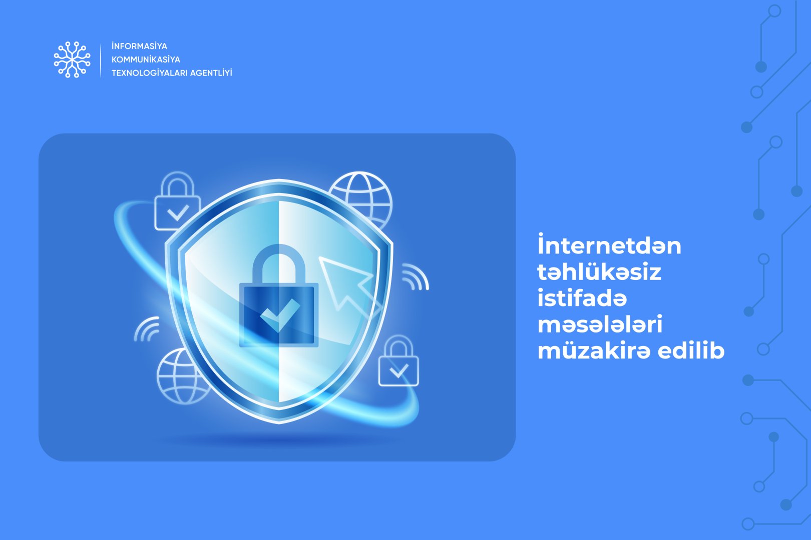 İKTA-da internetdən təhlükəsiz istifadə məsələləri müzakirə edilib