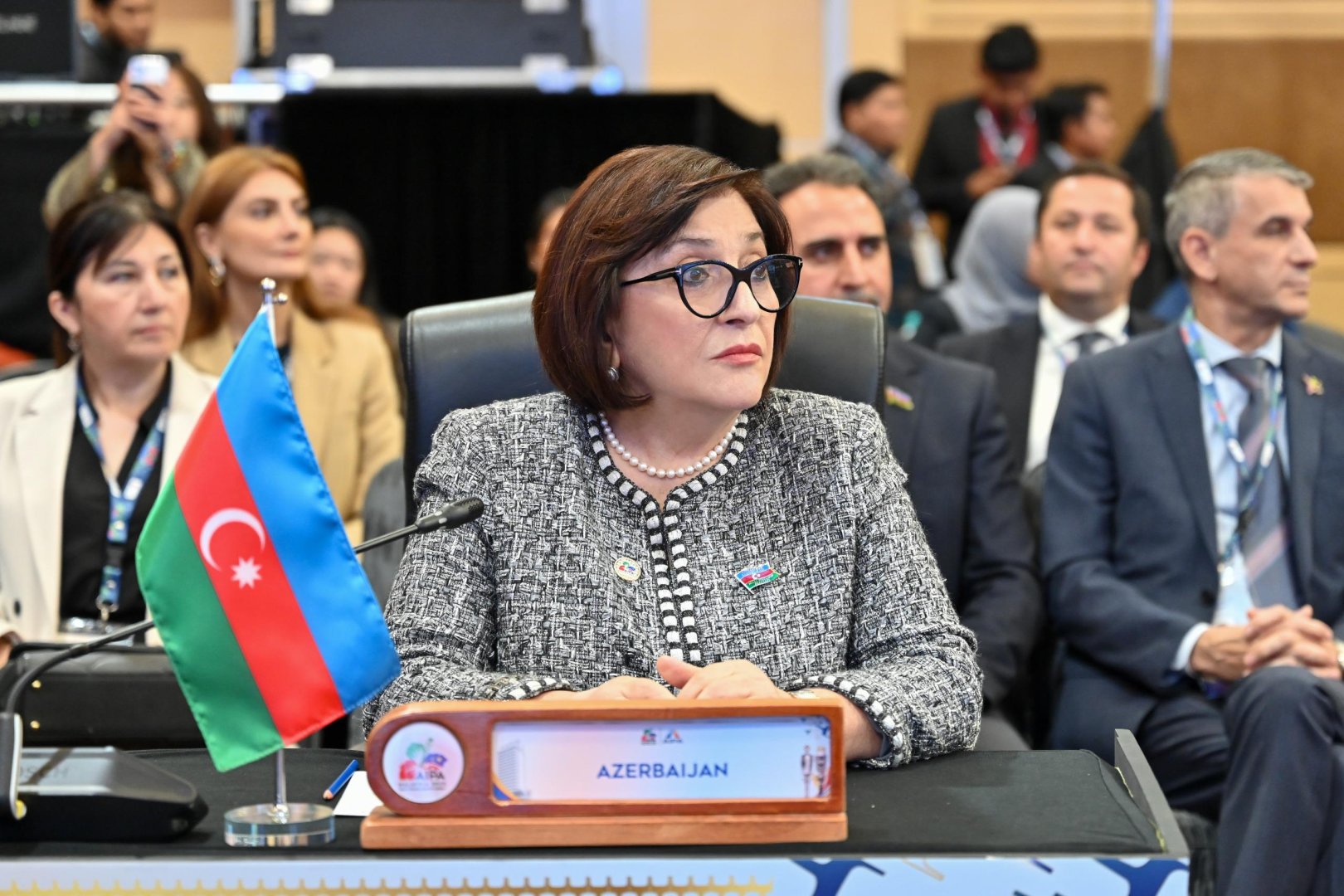 Sahibə Qafarova Malayziyada AİPA-nın 46-cı Baş Assambleyasında çıxış edib (FOTO)