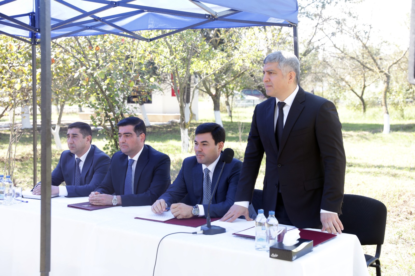 Xaçmazın Həsənqala kəndində səyyar qəbul keçirilib (FOTO)