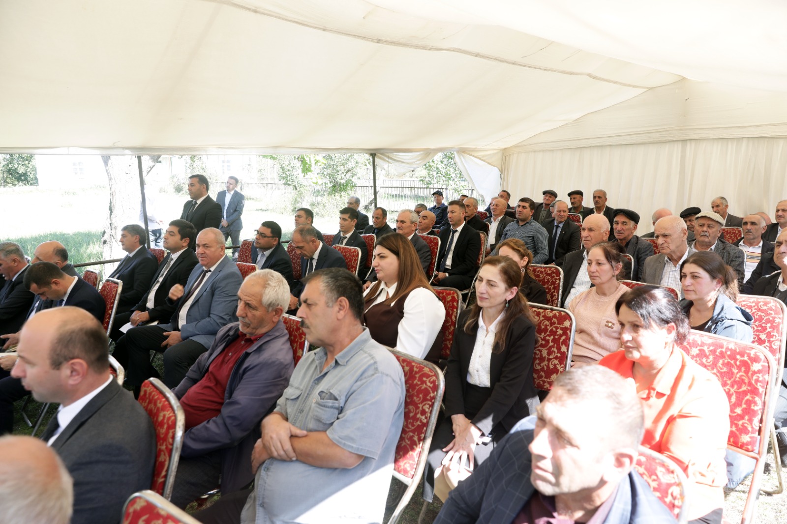 Xaçmazın Həsənqala kəndində səyyar qəbul keçirilib (FOTO)