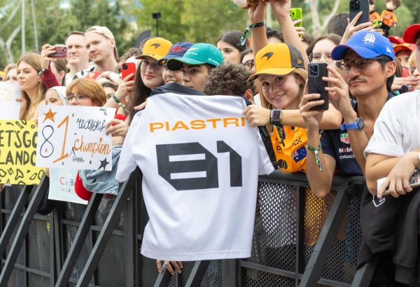 Azərbaycan Qran Prisində F1 pilotları üçün "Fan Forum" təşkil olunub (FOTO)
