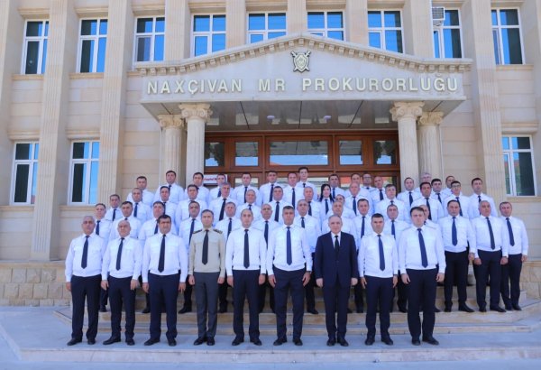 Baş prokuror Kamran Əliyev Naxçıvanda əməliyyat müşavirəsi keçirib (FOTO)