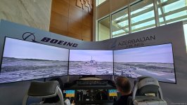 Bakıda "Boeing 787 Dreamliner" simulyatoru təqdim olunub (FOTO)