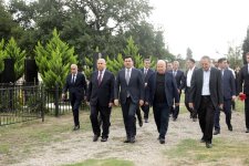 Xaçmazda Şəhidlərin məzarları ziyarət olunub, xatirələri ehtiramla yad edilib (FOTO)