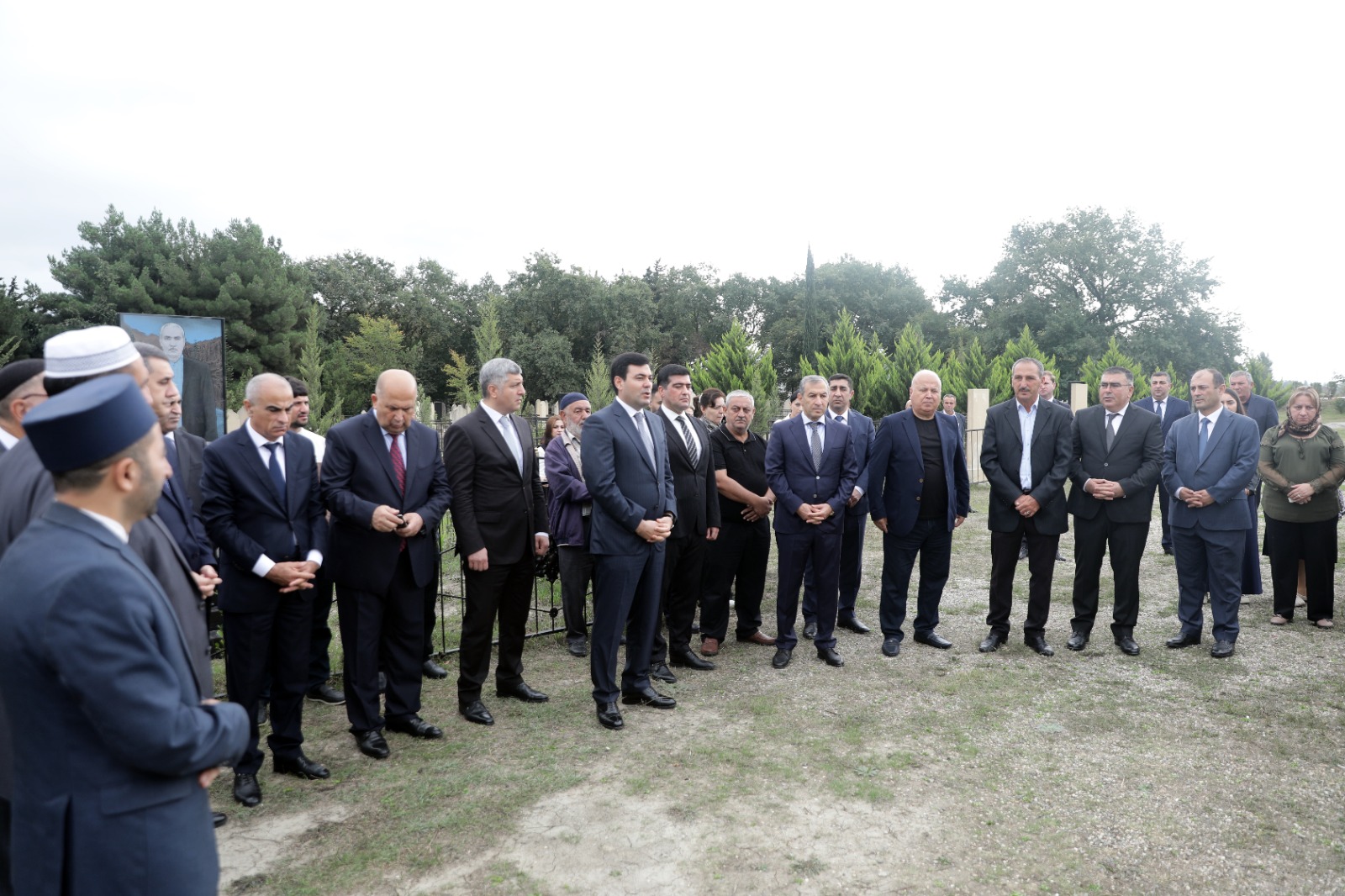 Xaçmazda Şəhidlərin məzarları ziyarət olunub, xatirələri ehtiramla yad edilib (FOTO)