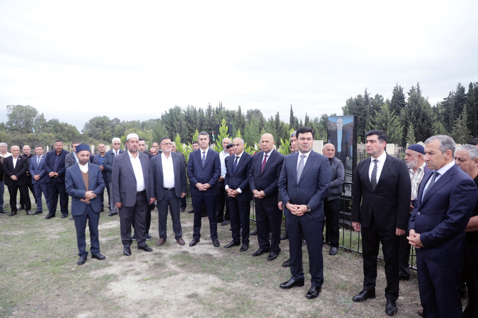 Xaçmazda Şəhidlərin məzarları ziyarət olunub, xatirələri ehtiramla yad edilib (FOTO)