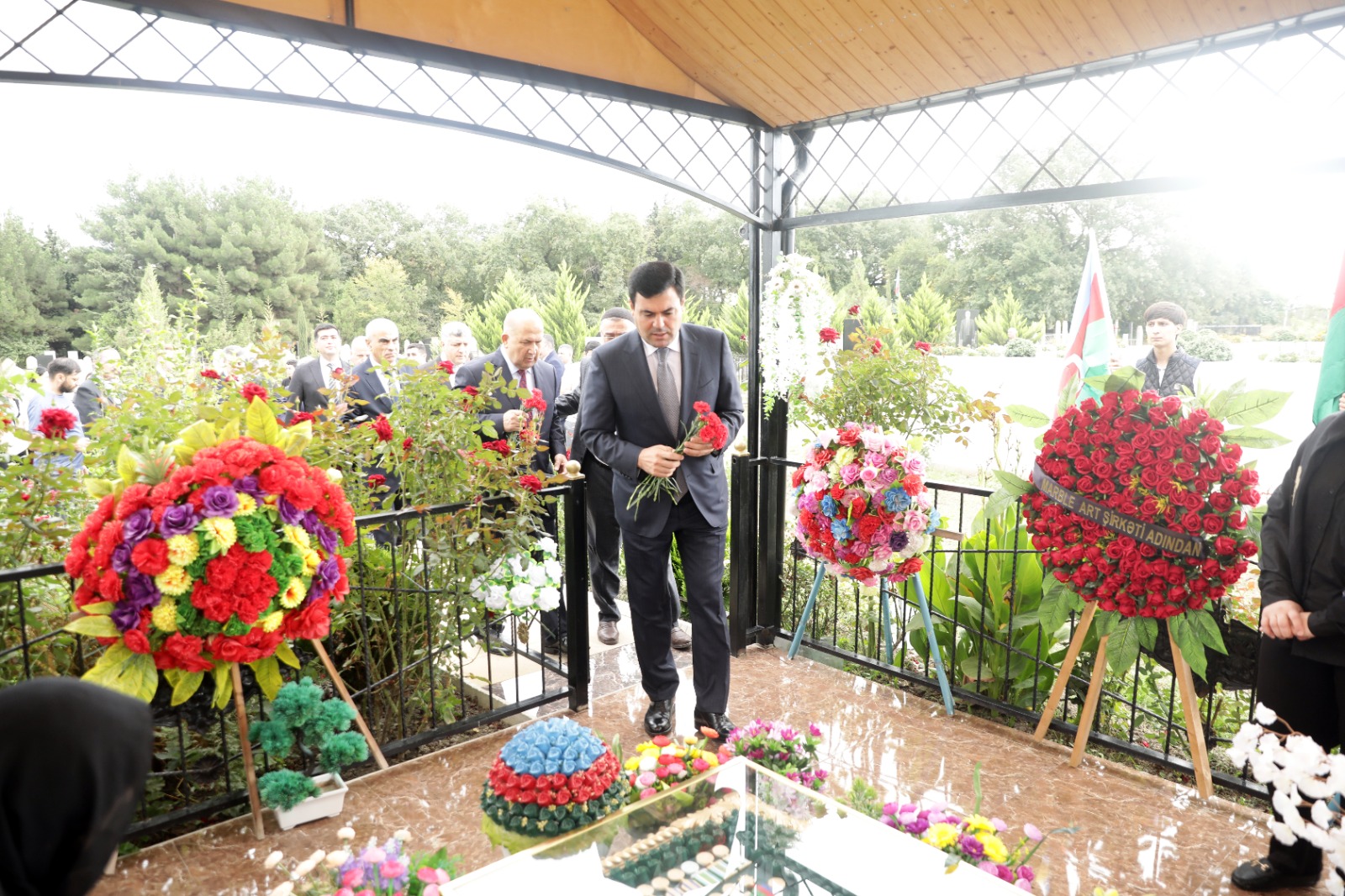 Xaçmazda Şəhidlərin məzarları ziyarət olunub, xatirələri ehtiramla yad edilib (FOTO)
