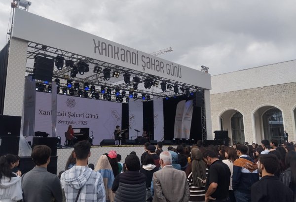 Xankəndidə Uşaq İncəsənət Festivalı qaliblərinin konserti keçirilib (FOTO)