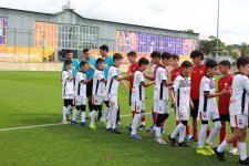Qəbələdə III MDB Oyunlarına test xarakteri daşıyan futbol matçı keçirilib (FOTO)