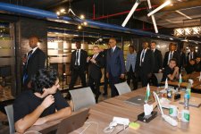Ruanda Prezidenti “ASAN Xidmət” mərkəzinin fəaliyyəti ilə tanış olub (FOTO)