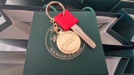 Növbəti köç karvanı Kəlbəcər şəhərinə çatıb: açarlar təqdim olunub (FOTO) (YENİLƏNİB)