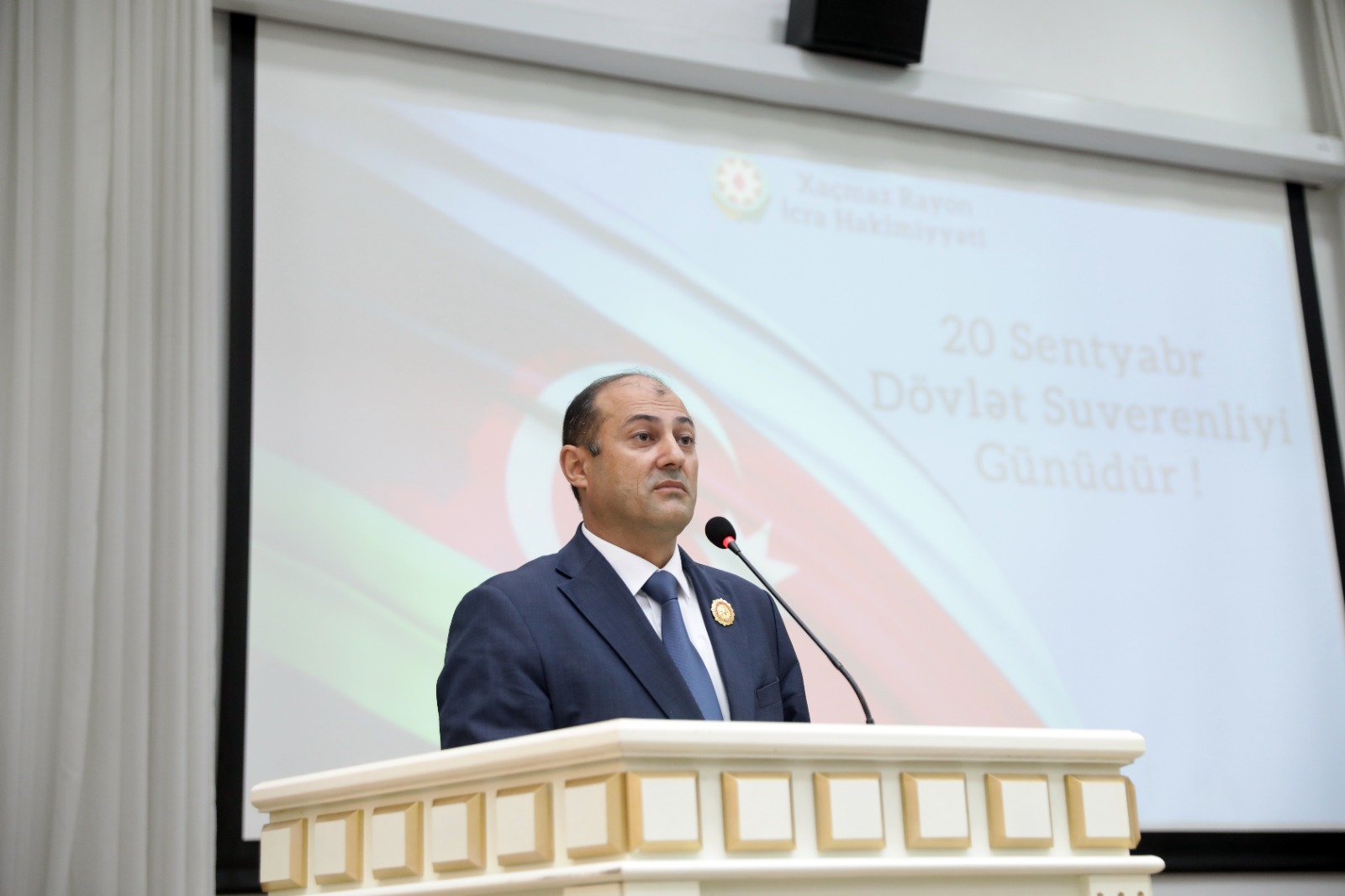 Xaçmazda Dövlət Suverenliyi Gününə həsr olunmuş tədbir keçirilib (FOTO)