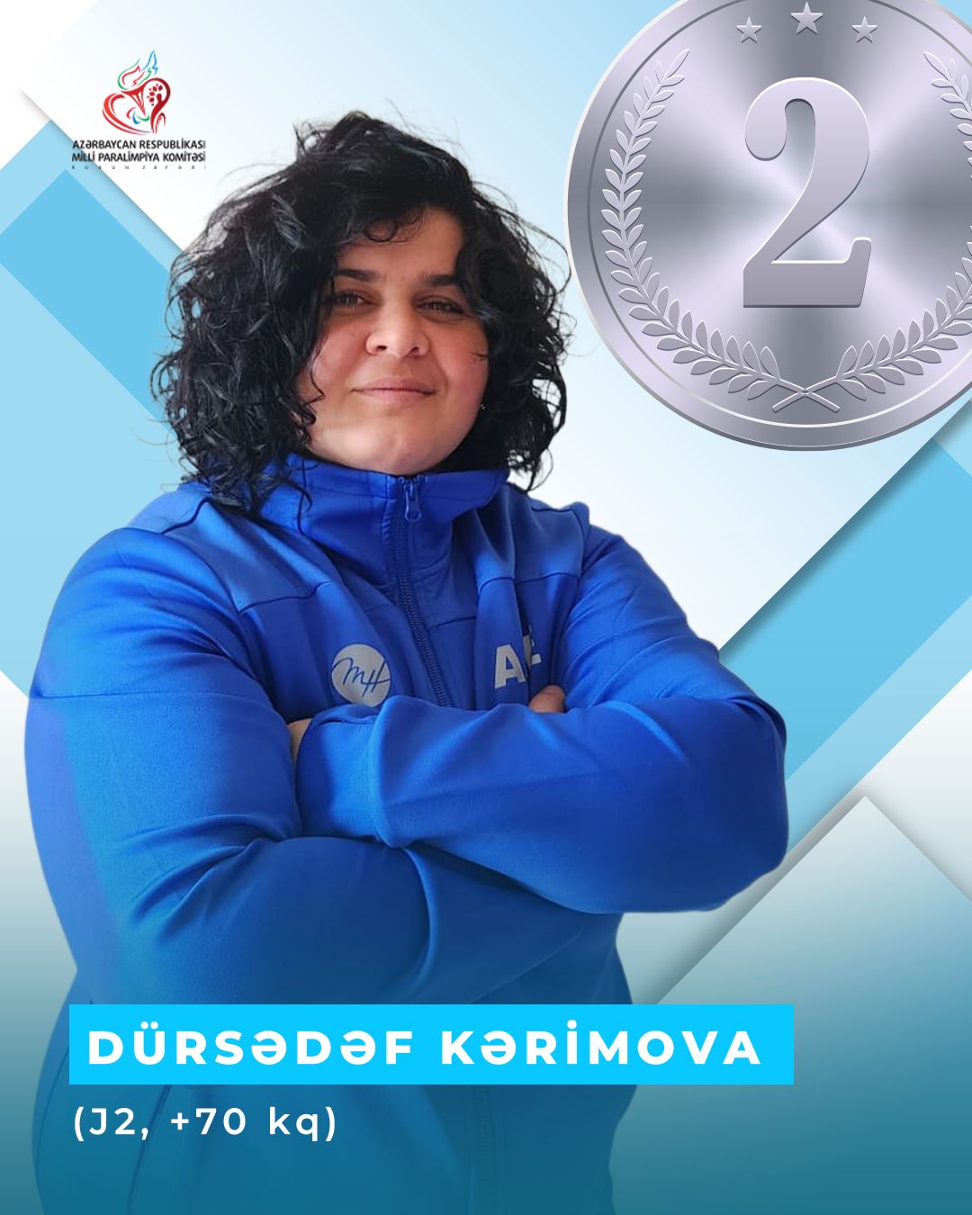 Paracüdoçularımız Avropa çempionatında 1 qızıl və 1 gümüş medal qazanıblar (FOTO)