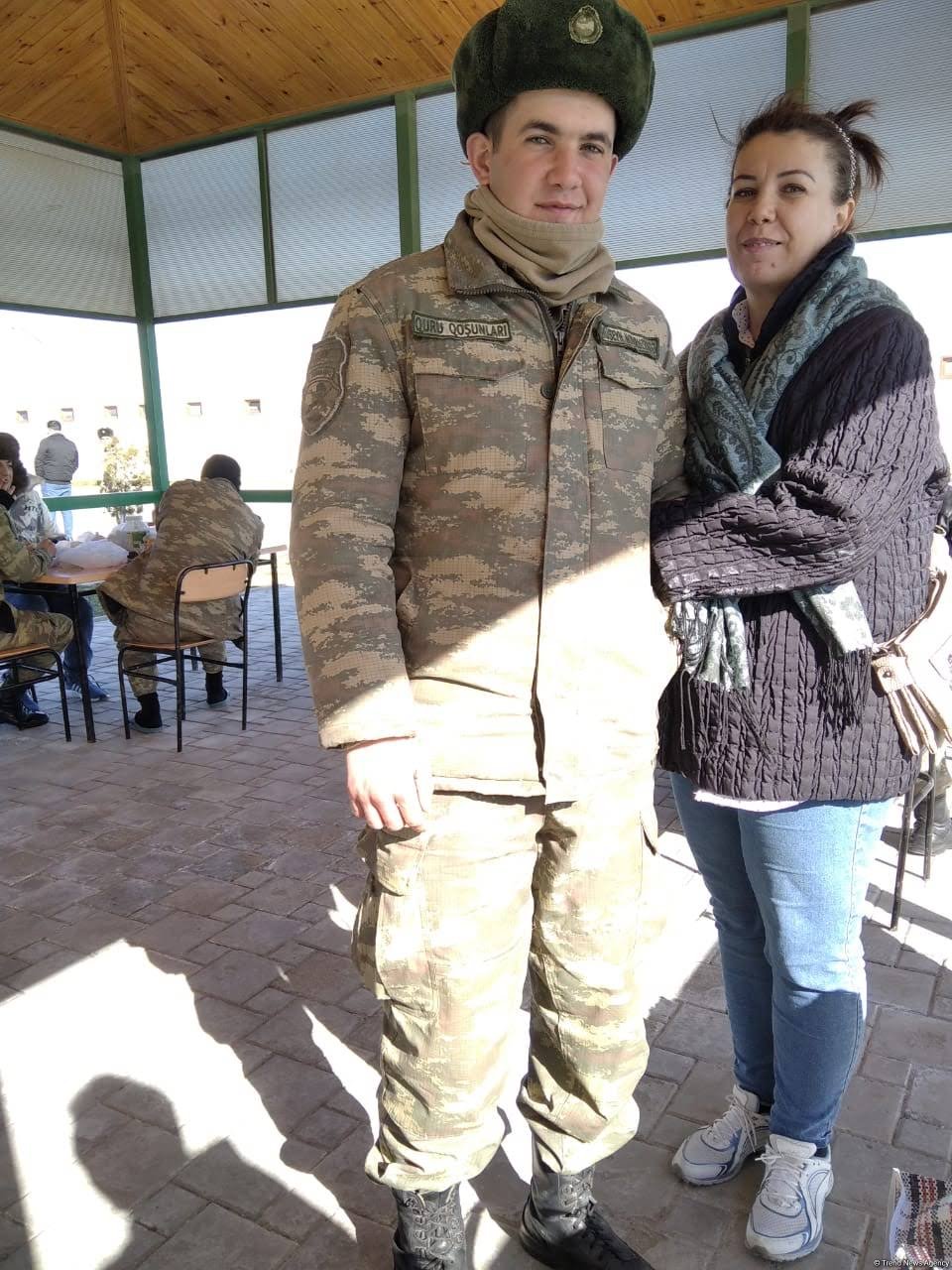 Son danışığımızda bizə demişdi ki, özünüzdən muğayət olun - Şəhid Hüseynin anası - (FOTO)