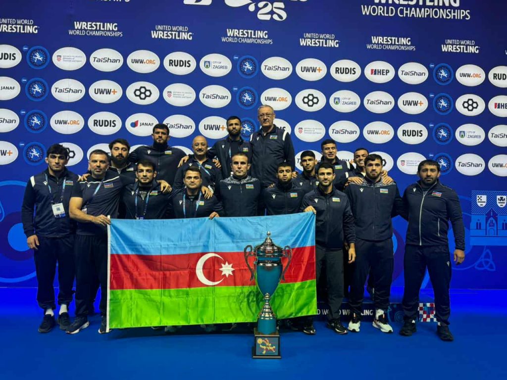 Azərbaycan millisi güləş üzrə dünya çempionatına iki yeri tutub (FOTO)
