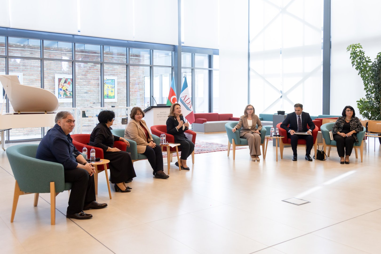 Üzeyir Hacıbəylinin 140 illik yubileyi ADA Universitetinin Qazax Mərkəzində qeyd olunub (FOTO)