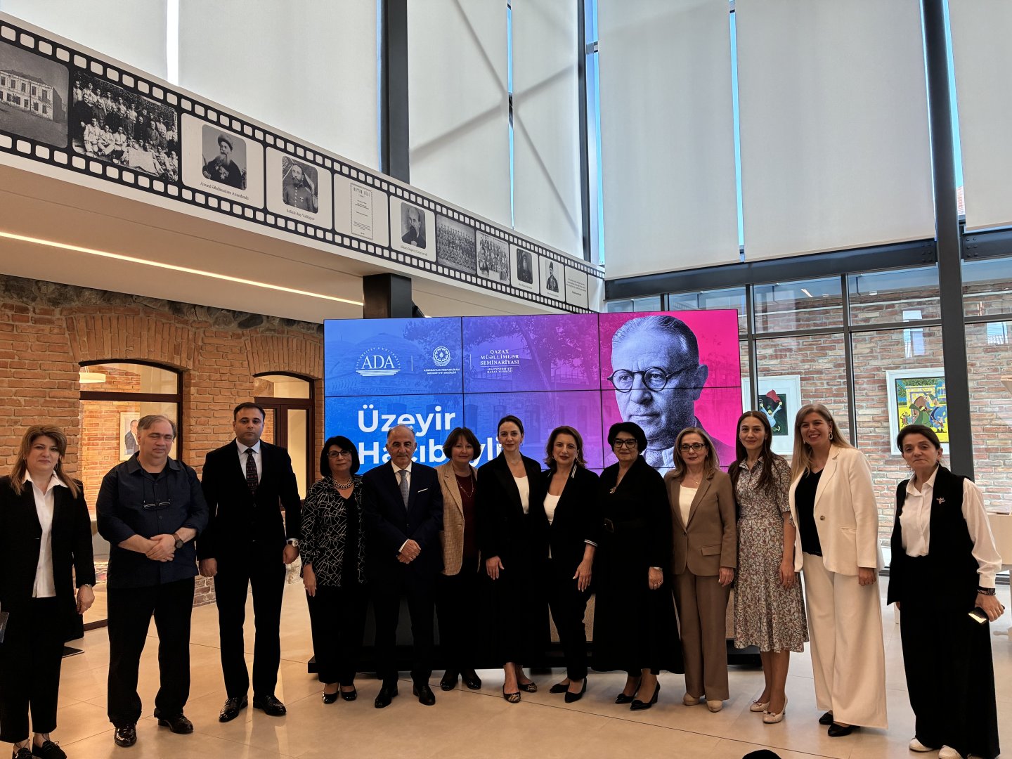 Üzeyir Hacıbəylinin 140 illik yubileyi ADA Universitetinin Qazax Mərkəzində qeyd olunub (FOTO)