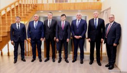 Gürcüstanın idman naziri Diaspor Komitəsində olub (FOTO)