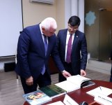 Gürcüstanın idman naziri Diaspor Komitəsində olub (FOTO)