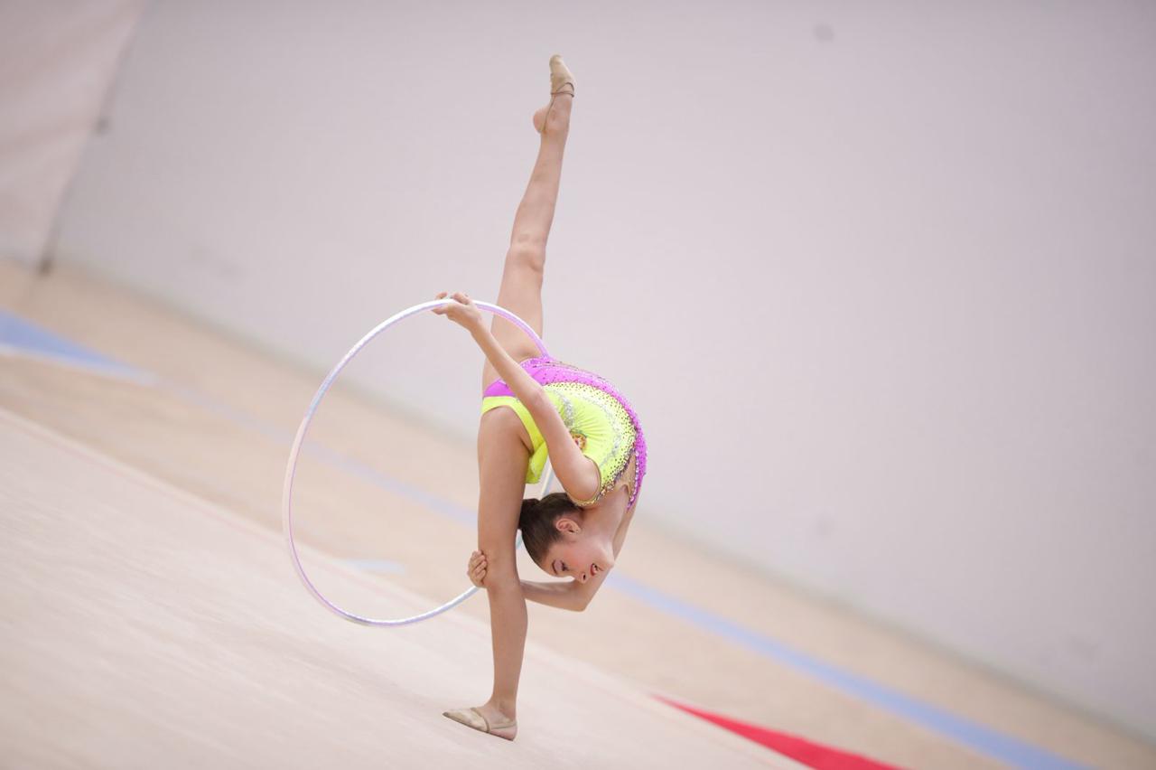 Şəkidə bədii gimnastika üzrə III MDB Oyunlarının sınaq yarışı keçirilib (FOTO)
