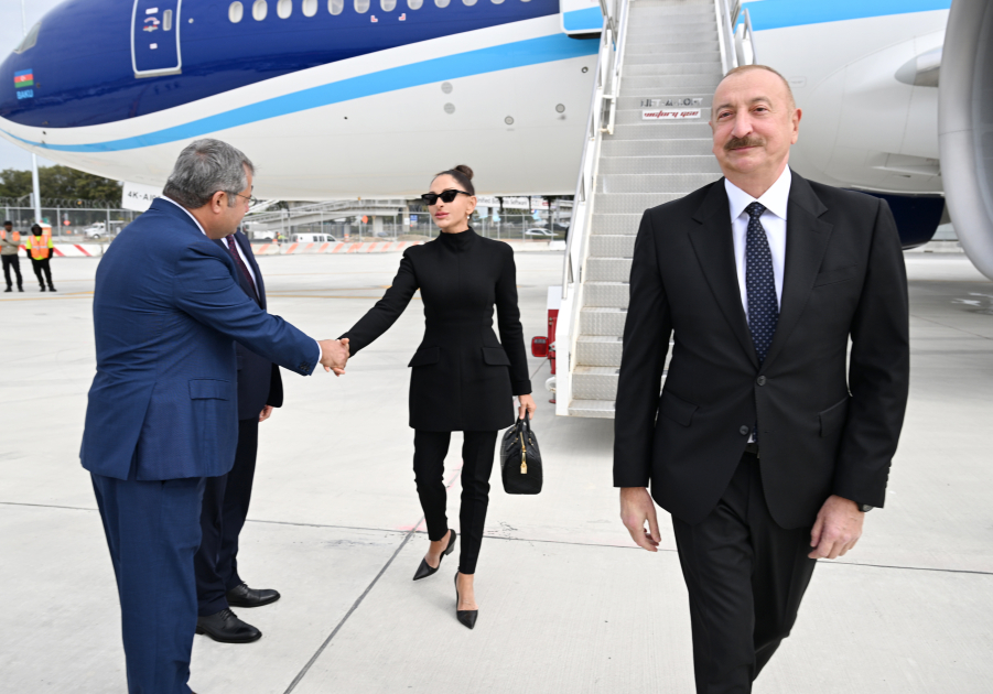 Prezident İlham Əliyev BMT Baş Assambleyasının 80-ci sessiyasında iştirak etmək üçün Nyu-Yorka səfərə gəlib (FOTO/VİDEO)