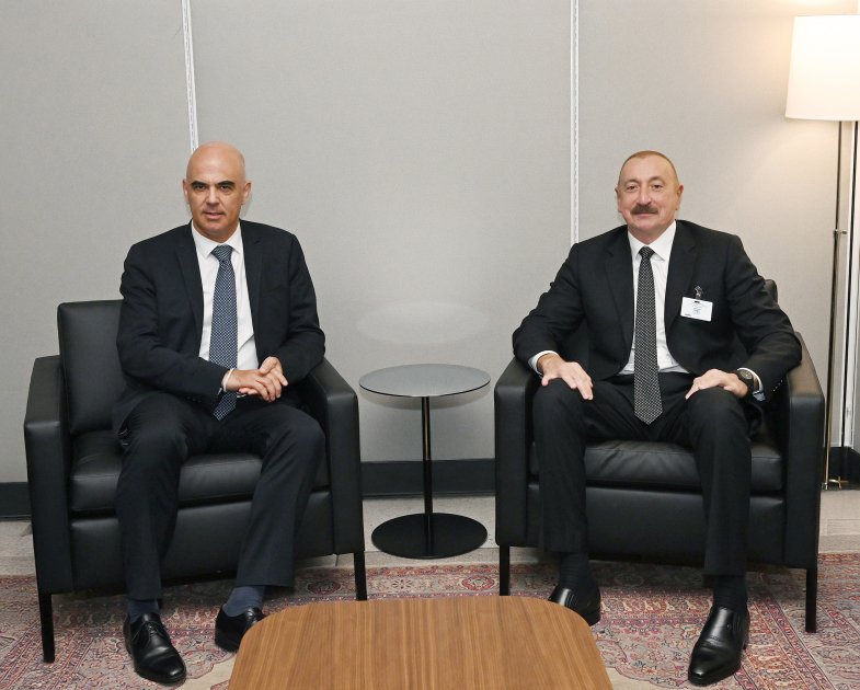 Prezident İlham Əliyev BMT-nin Nyu-Yorkdakı mənzil-qərargahında Avropa Şurasının Baş katibi ilə görüşüb (FOTO)