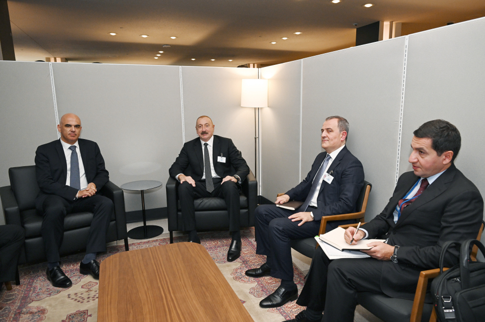 Prezident İlham Əliyev BMT-nin Nyu-Yorkdakı mənzil-qərargahında Avropa Şurasının Baş katibi ilə görüşüb (FOTO)