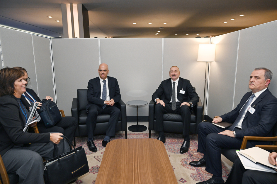 Prezident İlham Əliyev BMT-nin Nyu-Yorkdakı mənzil-qərargahında Avropa Şurasının Baş katibi ilə görüşüb (FOTO)