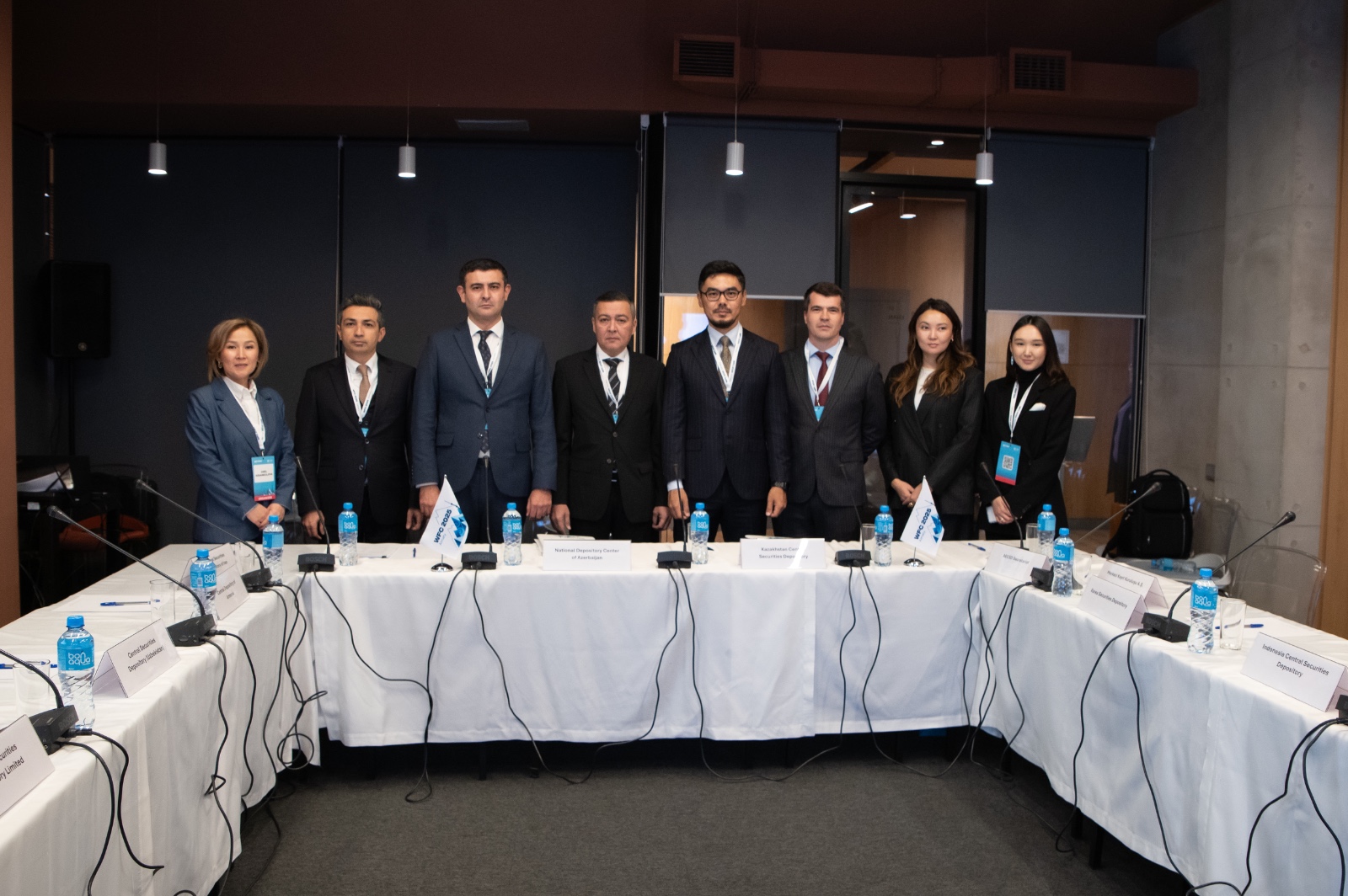 Azərbaycanın Milli Depozit Mərkəzi ilə Qazaxıstanın Mərkəzi Depozitarı arasında müxbir əlaqələr yaradılıb (FOTO)