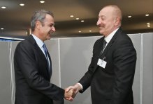 Prezident İlham Əliyev BMT-nin Nyu-Yorkdakı mənzil-qərargahında Yunanıstanın Baş naziri ilə görüşüb (FOTO)