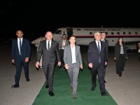 Serbiya Milli Assambleyasının sədri ölkəmizə səfərə gəlib (FOTO)