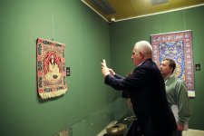 Nəsimi festivalı çərçivəsində “Zamansız və məkansız” sərgisi təqdim edilib (FOTO)