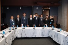 Azərbaycanın Milli Depozit Mərkəzi ilə Qazaxıstanın Mərkəzi Depozitarı arasında müxbir əlaqələr yaradılıb (FOTO)