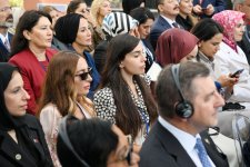 IDEA-nın təsisçisi və rəhbəri Leyla Əliyeva və Arzu Əliyeva Nyu-Yorkda “Anadolunun qapıları arxasındakı xəzinələr” adlı sərgidə iştirak ediblər (FOTO)
