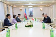 Azərbaycan və Polşa arasında siyasi və iqtisadi sahədə münasibətlərin inkişafı müzakirə edilib (FOTO)
