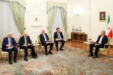 Məsud Pezeşkian Şahin Mustafayevin rəhbərlik etdiyi nümayəndə heyəti ilə görüşüb (FOTO)