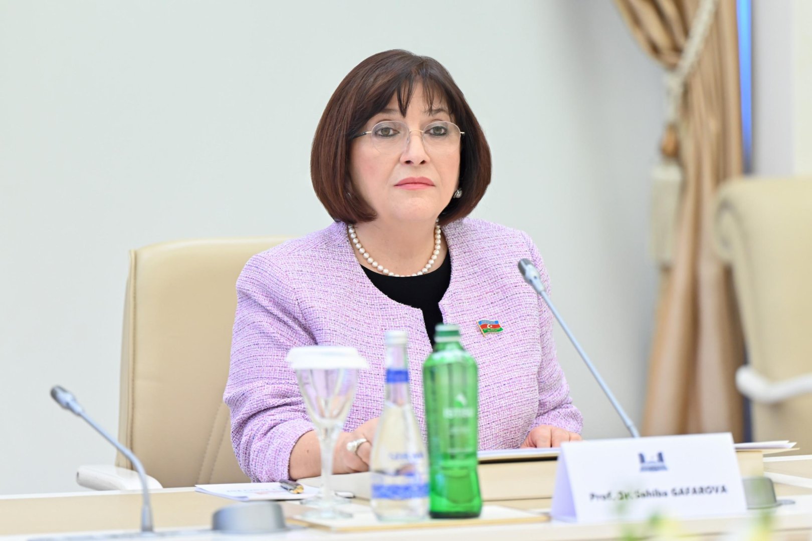 Sahibə Qafarova Laosun Baş prokuroru ilə görüşüb (FOTO)