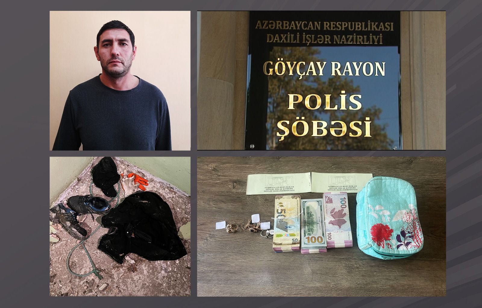 Göyçayda qadına qarşı quldurluq edib ölkədən qaçan şəxs saxlanılıb