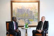 Prezident İlham Əliyev Nyu-Yorkda “Global Infrastructure Partners” şirkətinin təsisçisi, sədri və baş icraçı direktoru ilə görüşüb (FOTO)