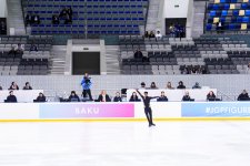 Bakıda fiqurlu konkisürmə üzrə Qran-pri turnirinin qısa proqramı keçirilib (FOTO)
