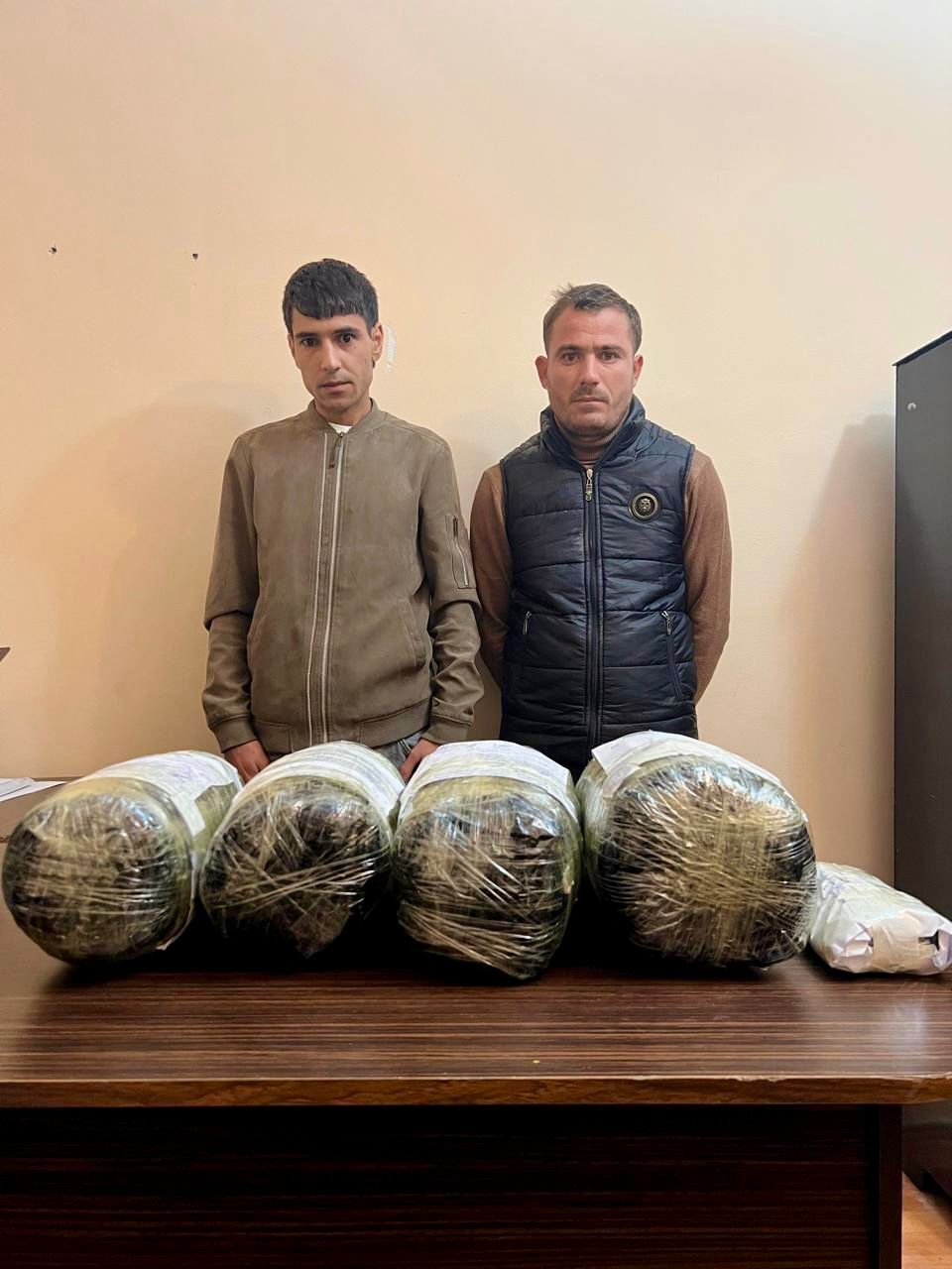 İmişlidə narkokuryerlik edən iki nəfər saxlanılıb