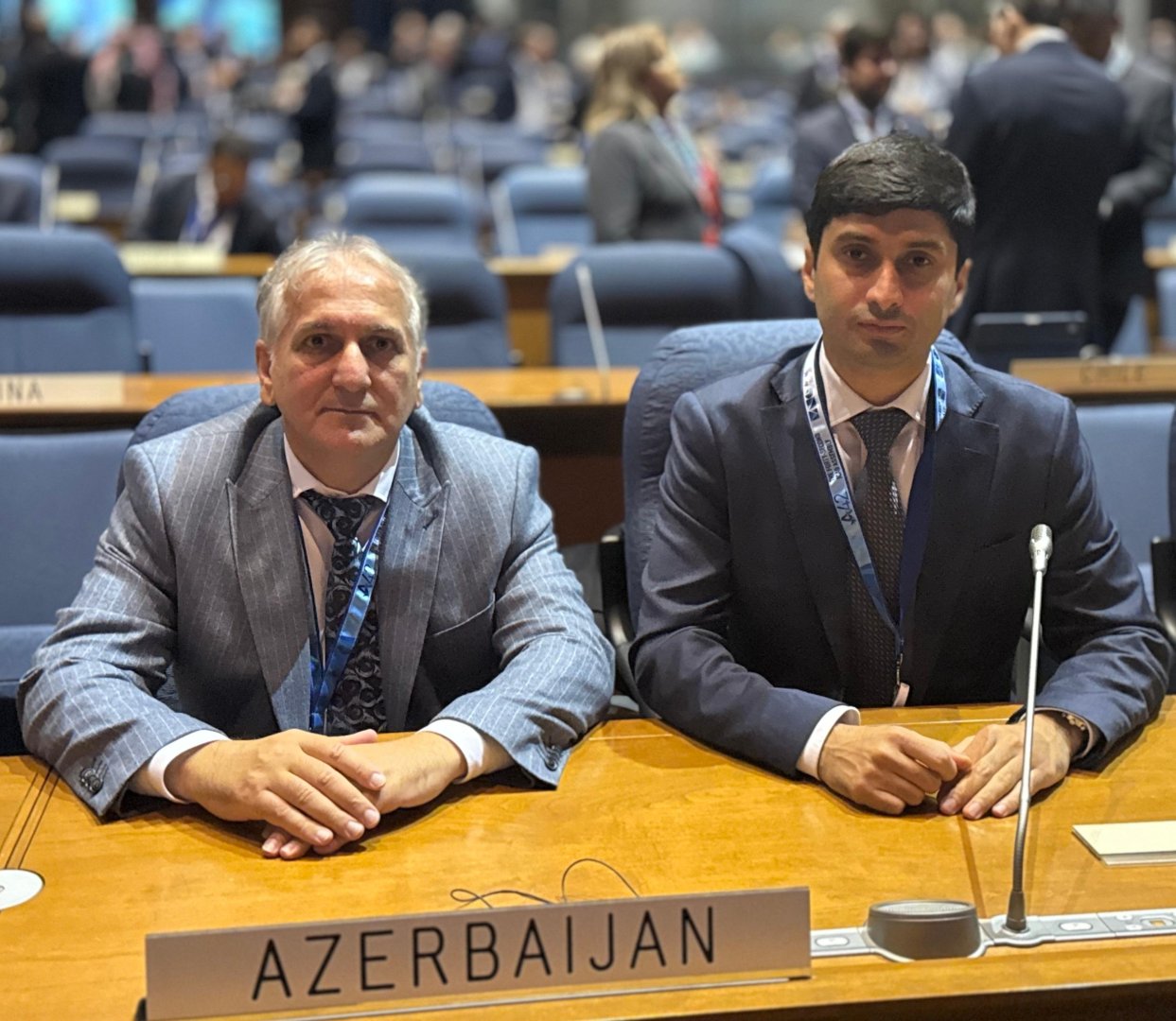 Beynəlxalq Mülki Aviasiya Təşkilatı Azərbaycanı təltif edib (FOTO)
