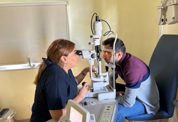 Ağdam rayonunda və Şuşa şəhərində əhali üçün oftalmoloji tibbi müayinələr aparılır (FOTO)